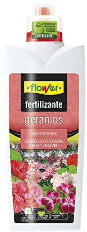 Flower Fertilizante Líquido Geranios, 1000 ml