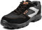 Black Hammer Composite Toe Cap Safety Trainers Metal Free Lightweight Work Shoes for Men Utility Construction Footwear with Midsole Protection Suede Leather Perfect for Everyday Use 1997 Black (8 UK)