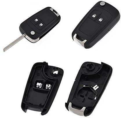 myshopx Auto Schlüssel Schlüsselgehäuse Klappschlüssel Funkschlüssel Fernbedienun Gehäuse OP14
