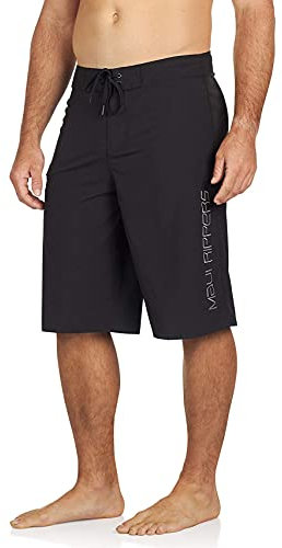Maui Rippers Sehr Lange 4-Wege-Stretch-Boardshorts, 61 cm Außennaht, Schwarz, 5