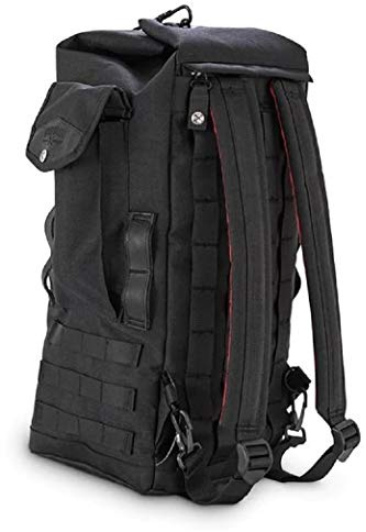 Burly Voyager Sissy Bar Tasche, Schwarz, Schwarz, Einheitsgröße, Classic