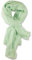 fashionchimp BASIC-Schal für Damen mit weichem Fransensaum, Tuch in leichter Qualität mit Baumwolle, einfarbig (Mintgrün)