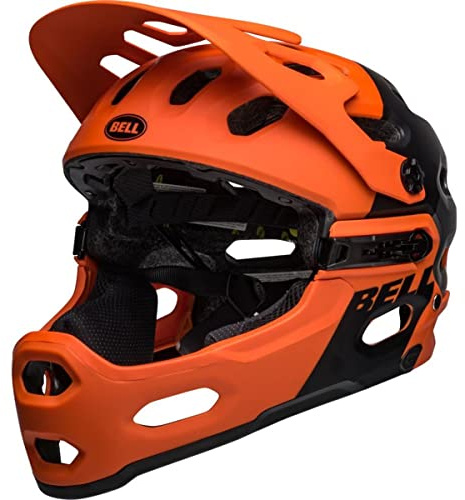 BELL Enduro MTB-Helm Super 3R MIPS Orange Gr. S