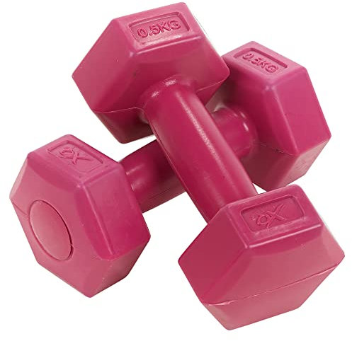 Kurzhantel-Set, 500 g, für Zuhause, Fitnessstudio, Yoga, Aerobic-Übungen