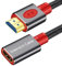 SHULIANCABLE Câble HDMI Rallonge 4K@60Hz, Câble Extension HDMI Mâle vers Femelle à Haute Vitesse, pour TVHD, Xbox One, PS4, Lecteur Blu Ray, Roku Streaming Stick, Chromecast (0.5M)