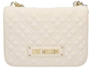 Love Moschino Damen Jc4000pp0gla0103 Schultertasche, Ecru