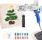 Aomdom Tufting Gun, 5-40 Steps/S Tufting Gun Cut and Loop 7-21 mm Teppich Tufting Kit Elektrische Tufting Gun Teppich Beflockung Teppich Home DIY Tools (Anzug)
