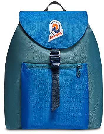 Invicta Rucksack - ALPINO COLORBLOCK, Blau - Freizeit - für Damen und Herren, blau, Taglia unica, Modern