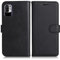DENDICO Cover per Xiaomi Redmi Note 10 5G / Xiaomi Poco M3 PRO 5G, Premium Portafoglio PU Custodia in PU Pelle, Flip Libro TPU Bumper Caso per Redmi Note 10 5G / Redmi Note 10T, Nero