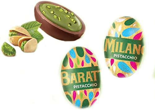 BARATTI & MILANO OVETTI PASQUA SFUSI IN BUSTA DA 500g (LATTE RIPIENO DI PISTACCHIO)