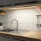 SOAIY 58cm Luce sottopensile cucina ricaricabile Lampada sottopensile Barra led cucina Luminosità regolabili batteria 4500 mAh tramite tocco magnetica a 3 Colori per Cucina,Bagno,Armadio,Specchio