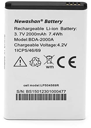 NEWASHAN Akku kompatibel mit Doro Phone 8028 8030 8031 8031C DSB-0010 Liberto 822 825 8028 8030 8031 SmartEasy 824 BDA-2000A 2000 mAh 3,7 V wiederaufladbar Li-Ion Akku (1 Stück)