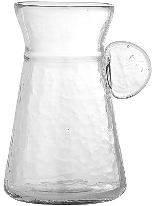 Bloomingville Ellie Krug, Klar, Recyceltes Glas