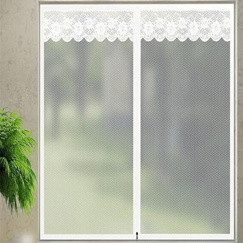 Winter Isolierfolie Fenster Kälteschutz,Thermofolie für Fenster Fensterfolien Fenster Isolierfolie,Transparente Einfach zu Installieren und zu Entfernen (170x260cm/67x102in)