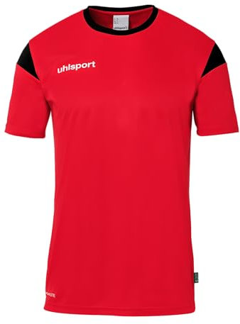 uhlsport Unisex Squad 27 Kurzarm Trikot, Rot/Schwarz, 164 EU