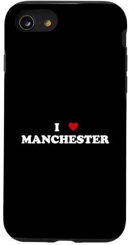 iPhone SE (2020) / 7 / 8 I Heart United Kingdom City - I Love Manchester Case