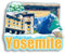Quwsne Kühlschrankmagnet Yosemite National Park USA Kühlschrankmagnet Stadt Reise Souvenirs Touristengeschenke 3D klassische Sehenswürdigkeiten handgefertigt Handwerk Heimdekoration – 589
