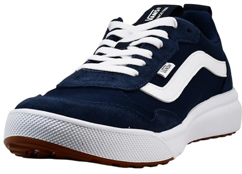 Vans Range EXP Herren-Sneaker, Wildleder, Marineblau/Weiß, Marineblau/Weiß, 44 EU