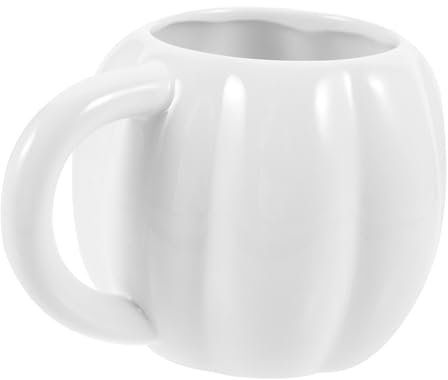 Mikinona Tasse Citrouille Halloween Céramique Mug Original pour Boissons pour Décoration Halloween et Utilisation Quotidienne