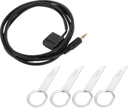 RATCHROLL Cavo Adattatore per Audio Aux per Ford Focus Pratica Radio Stereo Conveniente Harness