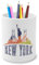 Fabulous Pot à Crayon en Céramique - New York Skyline Voyage Etats Unis Vacances - 325 ml