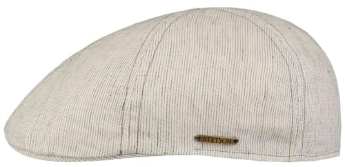 Stetson Texas Stripe Flat Cap Made in EU Damen Herren Sommer