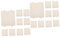 Zerodeko 2sets Microwave Waveguide Sheet Microwave Cover Oven Guard Insulation Sheet Oven Accessory 10pcs*2