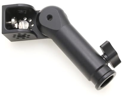 Eonvic Adaptador de montaje de trípode para monitor, giratorio de 180 grados, 3/8 pulgadas, 1/4 pulgadas, bloque de soporte para cámara Arri Red Sony, transmisión de imagen, visualización de video