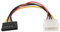 Cpolebev Sata Alimentation Câble Convertisseur Adaptateur vers Mâle Molex, 6 Pouces