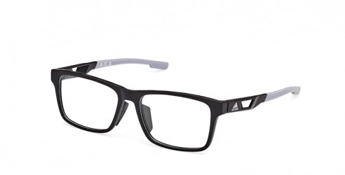 adidas Sport SP5089-H, Brillengestell für Herren, Brille mit leichter eingespritzter Fassung, mit Sehstärke, Rechteckige Linsenform, Inklusive Etui