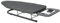 Efforias Table top Ironing Board, Small-Foldable Design, Non-Slip Folding Legs, 100% Cotton Cover with Foam Layer, Steam Iron Rest, Lightweight, Space Limited Places, 76 x 30cm
