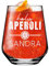polar-effekt Aperol Weinglas 425 ml mit Wunschname - graviertes Aperitif-Glas mit Namen - für Cocktails, Drinks & Wasser geeignet - extra spülmaschinenfest