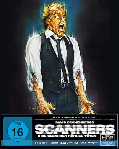 Scanners (Mediabook, 4K-UHD+2 Blu-rays)