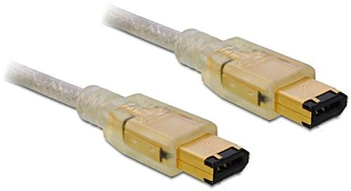 Delock Kabel FireWire 6 Pin Stecker > 6 Pin Stecker 1 m