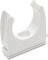 10 X 20mm White Pvc U Clip Conduit Push In Saddle