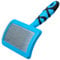 GROOM PROFESSIONAL Curved Soft Slicker Dog Brush - Dog Grooming Brush - Dematting Brush for Dogs - Soft Graded Slicker Brush - Great for Soft Coats - Perfect for Everyday Grooming - Medium