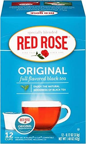 Red Rose Original Black Tea Keurig KCup - (12 K-Cups)