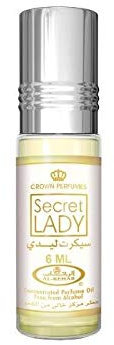 Secret Lady Al Rehab Parfum 6ml Oil (alkoholfrei, hochwertig, orientalisch, arabisch, oud, misk, moschus, natural perfume, amber, adlerholz, ätherisch, attar scent)