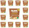 MOMA Instant Porridge Pots ALMOND BUTTER & SALTED CARAMEL - Box of 12 x 55g - Breakfast Jumbo Oat - Dairy Free, Gluten Free, Vegan, High in Fibre, Source of Protein, Rich in Vitamin B6 - Made in UK