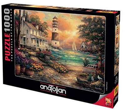 Anatolian Puzzle 1000 pièces : Cottage en Bord de mer, Chuck Pinson