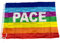 R&F srls Bandiera Pace PACIFISTA manifestazione Tessuto Misura Standard 90 X 150 cm