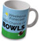 verytea Bowls Mug – 100% Chance of Bowls Weather Forecast Mug – Great Gift for Bowler