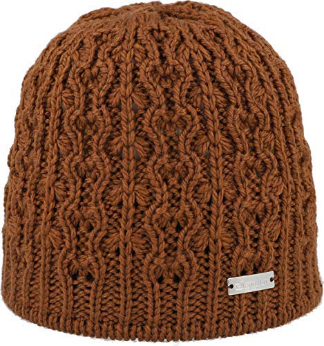 Eisglut Damen Emilia Merino M tze, karamell, M 57-58cm EU