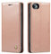 QLTYPRI Hülle für iPhone 7 Plus 8 Plus, Vintage Dünne Handyhülle mit Kartenfach Geld Slot Ständer PU Ledertasche TPU Bumper Flip Schutzhülle Kompatibel mit iPhone 7 Plus 8 Plus - Rosegold