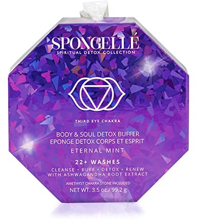 Spongelle Body & Soul Detox Puffer Drittes Auge Chakra Ewige Minze