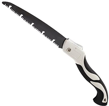 Holdfiturn Folding Pruning Saw, 6T, 210mm, Black, Garden Tool, Camping, Hunting, Wood Hiking