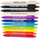 Shinekoo Swear Word Daily Pen Set Lustige Kugelschreiber Wochentag Vibes Glitzer Neuheit Stift Dirty Cuss Word Stifte für jeden Tag der Woche, lustiges Bürogeschenk, (SFM559)