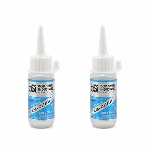 TWN PACK Bob Smith Industries Foam-Cure Safe Glue (1oz) - BSI141