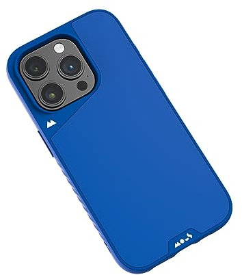 Mous Case for iPhone 15 Pro MagSafe Compatible - Limitless 5.0 - Atlantic Blue - Protective iPhone 15 Pro Case - Shockproof Phone Cover