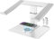BoYata Laptop Stand with 15W Fast Wireless Charging Station, Ergonomic Height Adjustable Laptop Riser Holder for Desk, Aluminum Notebook Stand Compatible for MacBook Pro/Air, Dell, All 11-17 Laptops